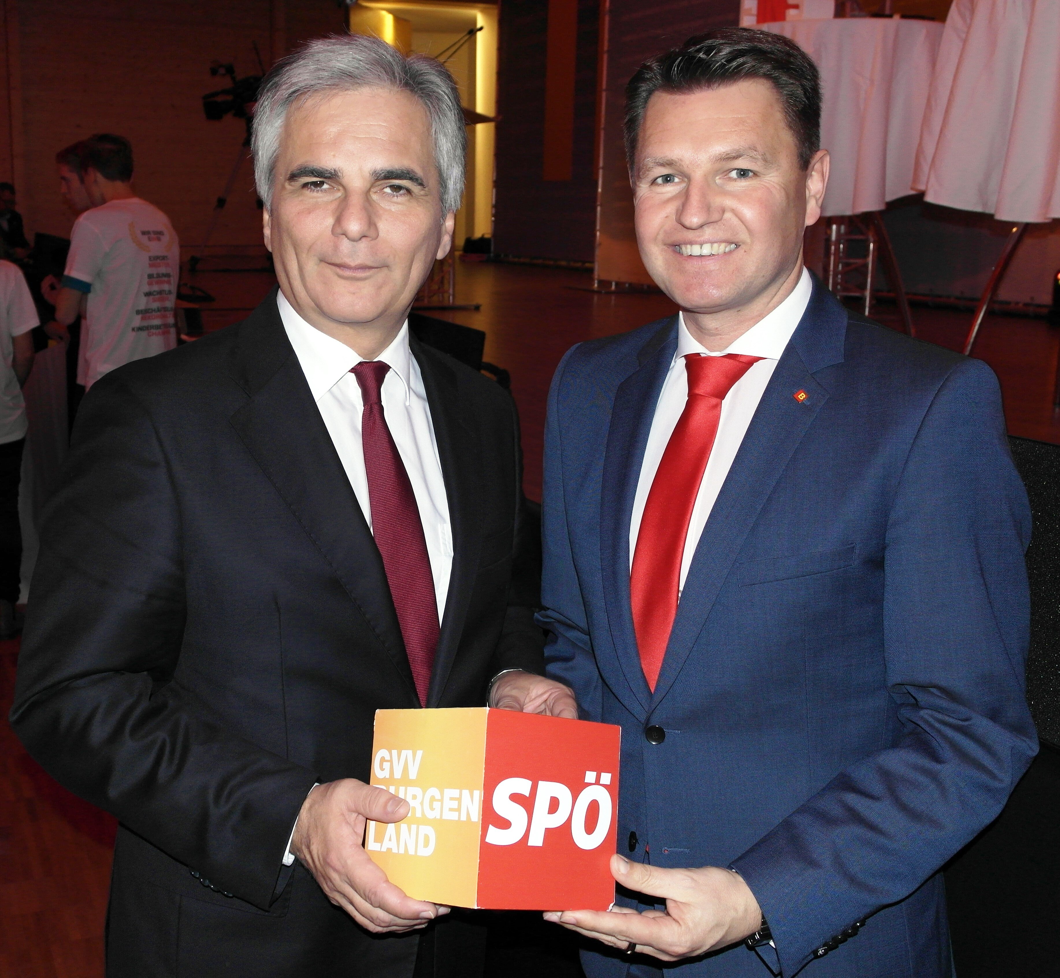 BK Werner Faymann, GVV-Präsident Bgm. Erich Trummer